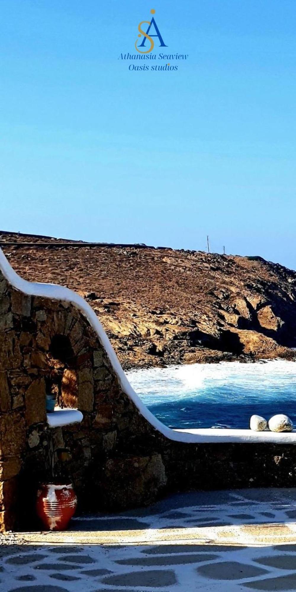 Mykonos Athanasia Seaview Oasis Studios By The Port Houlakia  Eksteriør billede