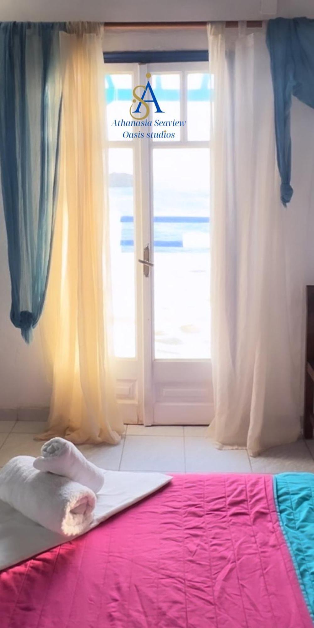 Mykonos Athanasia Seaview Oasis Studios By The Port Houlakia  Værelse billede