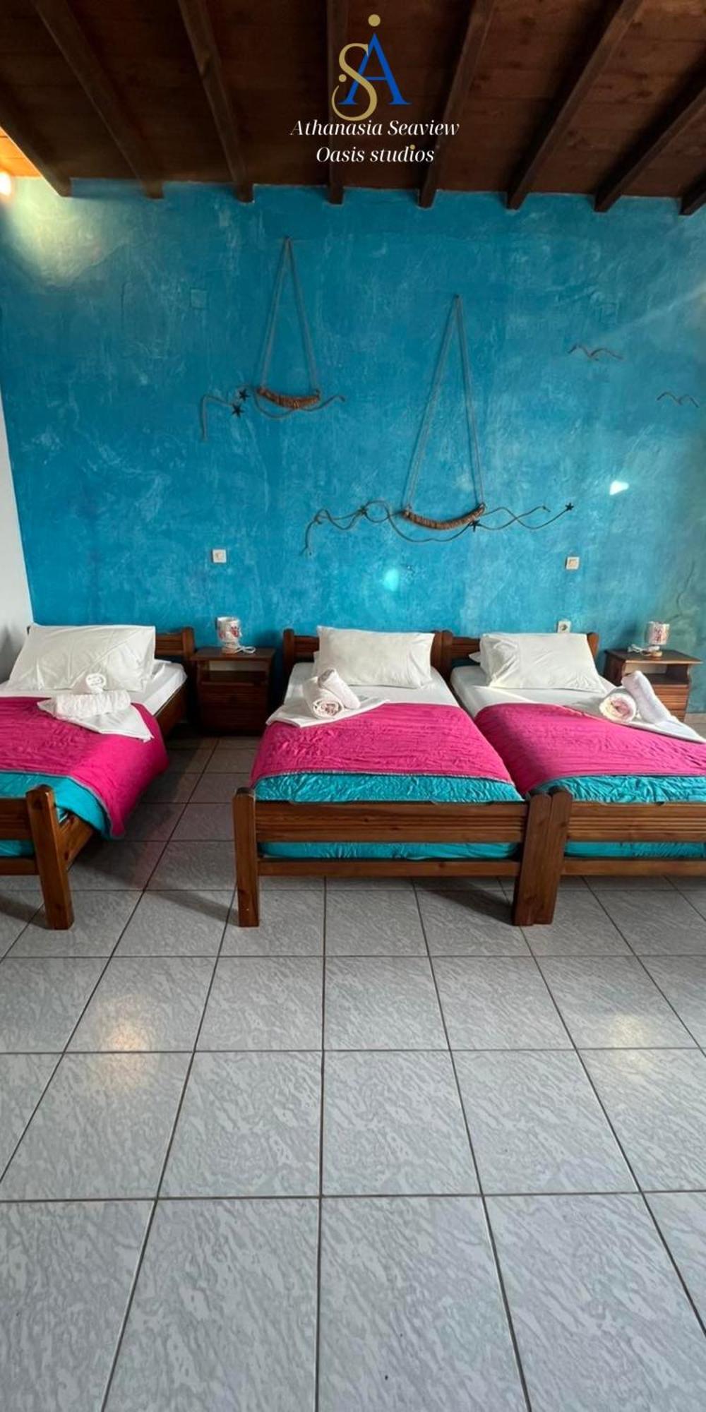 Mykonos Athanasia Seaview Oasis Studios By The Port Houlakia  Værelse billede