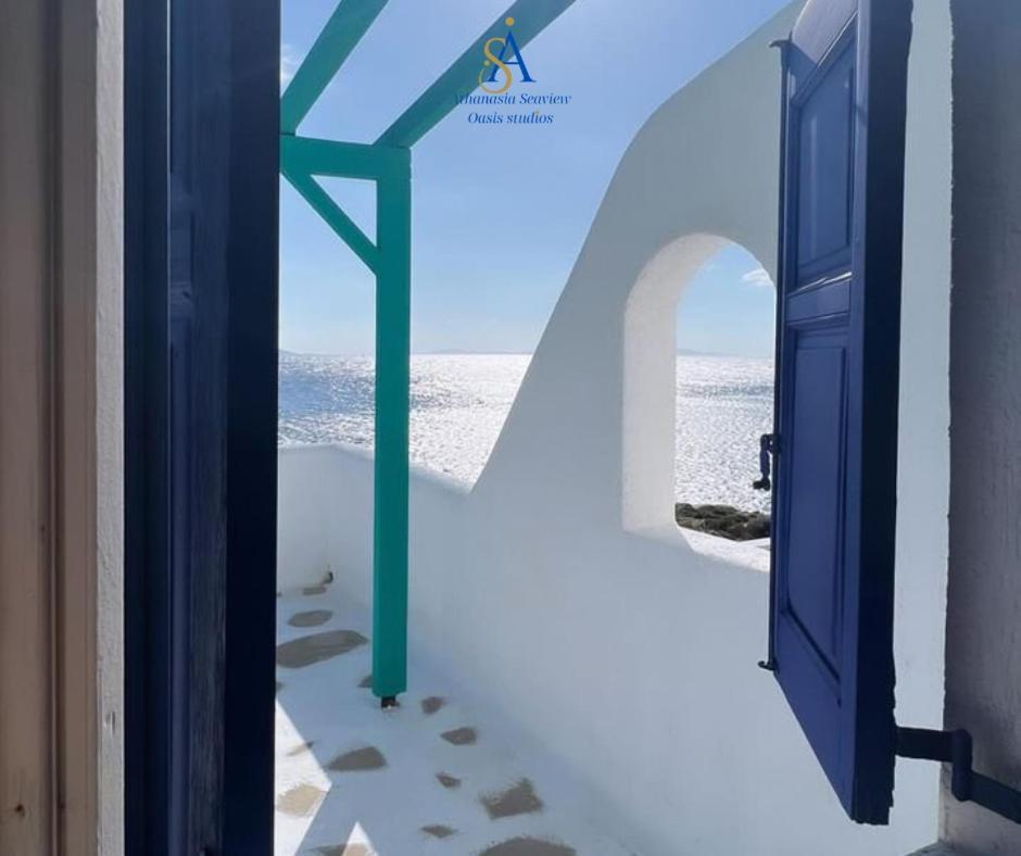 Mykonos Athanasia Seaview Oasis Studios By The Port Houlakia  Eksteriør billede